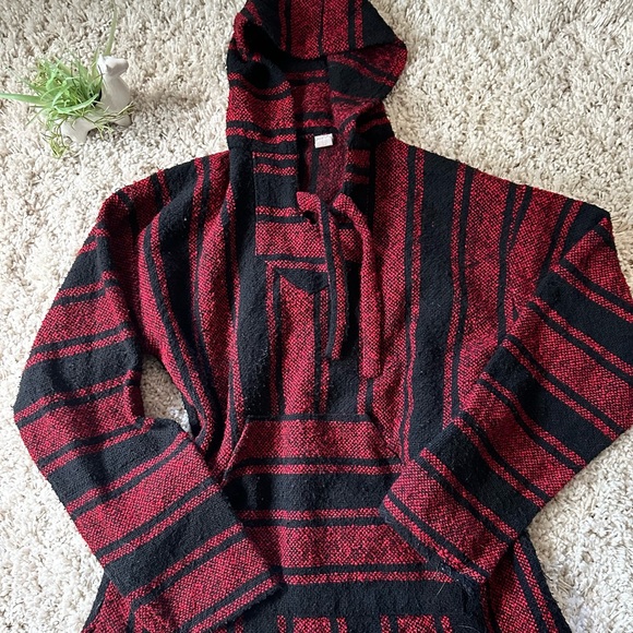 Other - Men’s Molina hippie XL, tribal, knitted, black, red Indiebohemian long h…